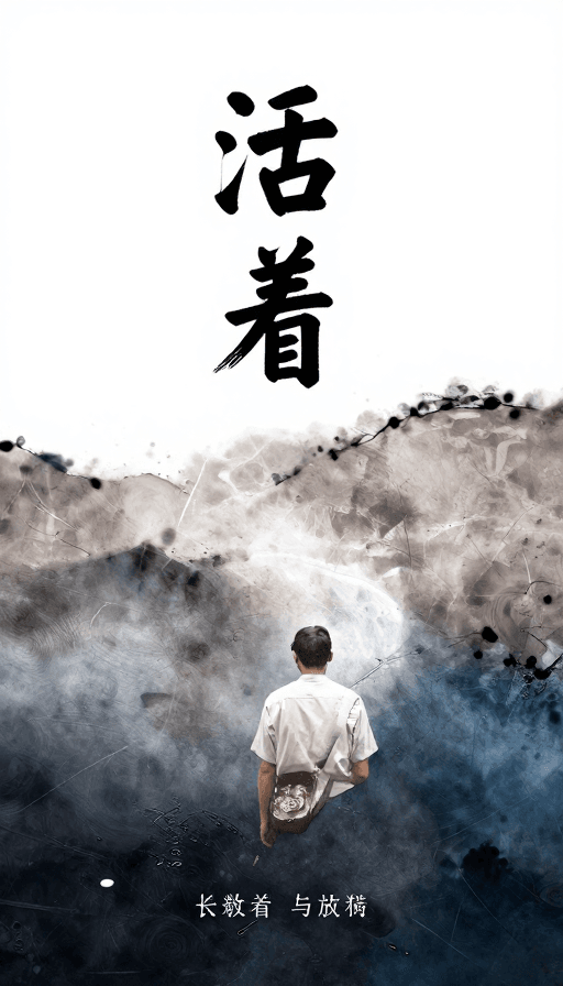 插画素材：生命的力量：艺术中的'活着'表达