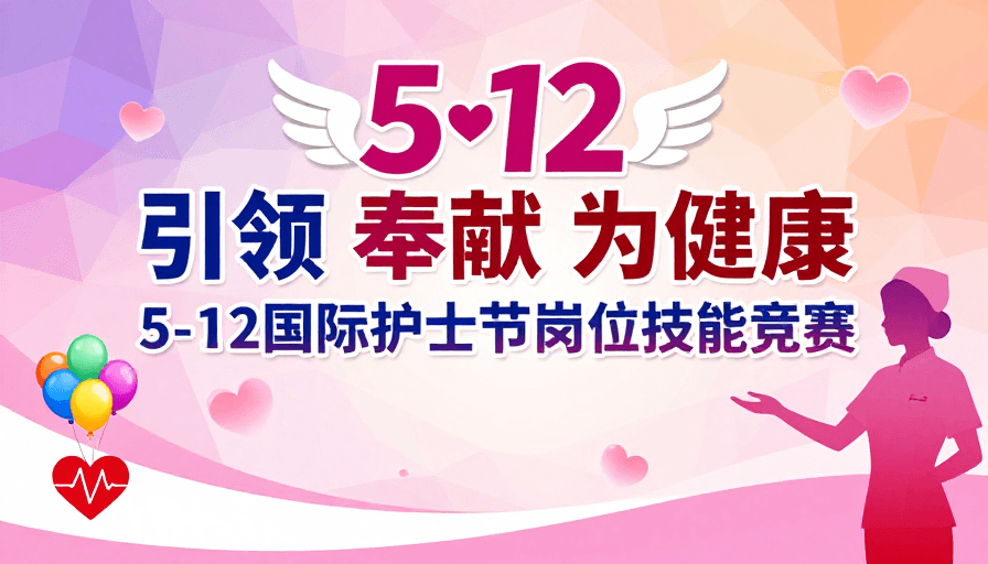 医护宣传素材：5·12护士节竞赛：天使守护 专业引领