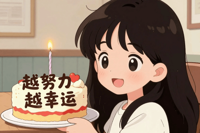 努力素材：努力与幸运交织的激励画面