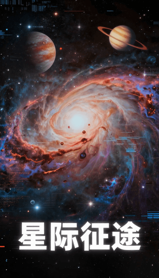 星际旅行素材：星际征途：数字故障美学重塑航天视觉
