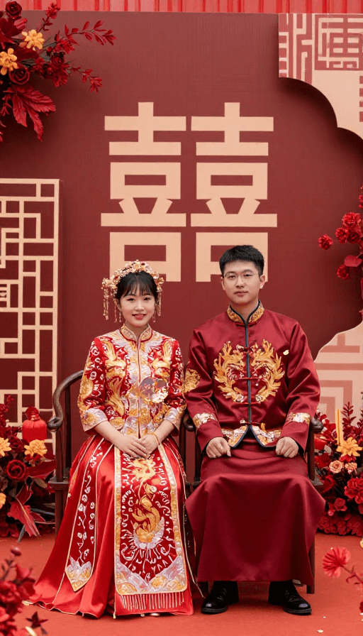 节日庆典素材：吾家有喜：传统中式婚礼场景