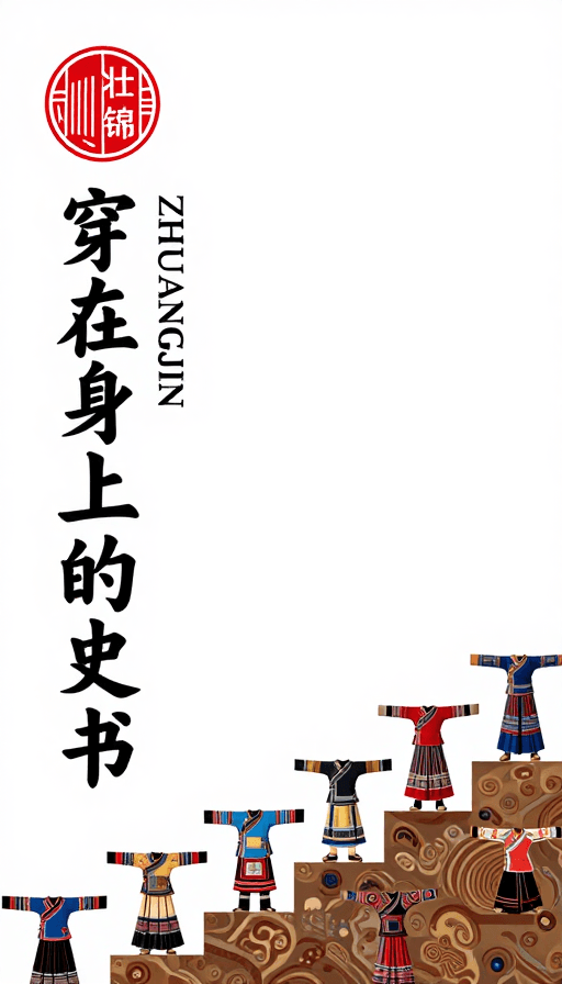 中国元素素材：壮锦：穿在身上的史书，非遗技艺的千年传承
