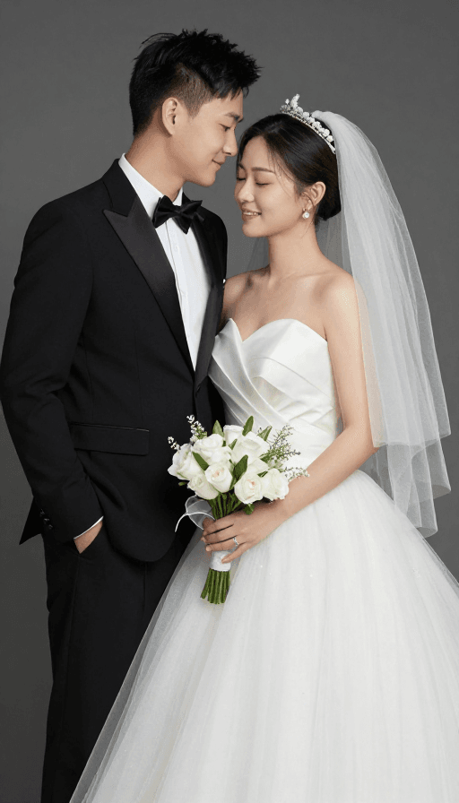 人像摄影素材：浪漫唯美户外婚礼婚纱摄影作品