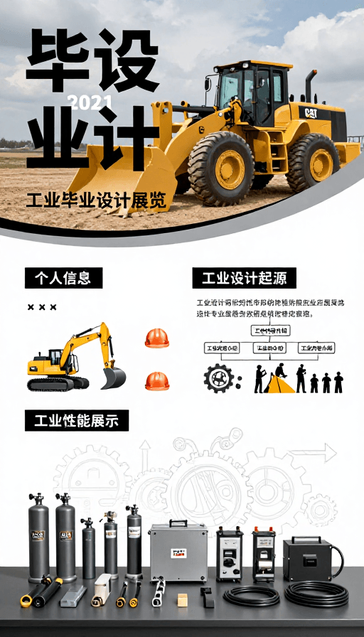 工业设计素材：2021工业毕业设计展览：机械设计主题展示