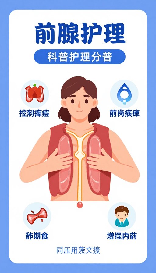 男性健康知识素材：专业的前列腺护理科普插画：清晰易懂的男性健康知识