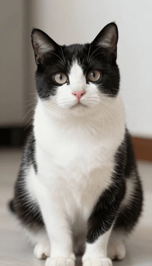 社交头像素材：萌趣奶牛猫，活力满满萌宠
