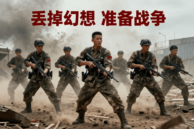 英雄主义素材：现实挑战面前：丢掉幻想准备战斗的精神力量