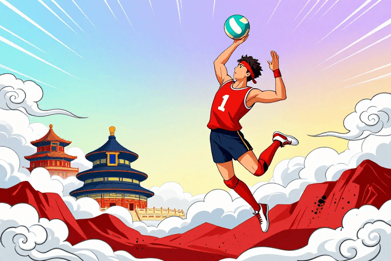 海报素材素材：国潮动力：中国风与极限运动的完美融合