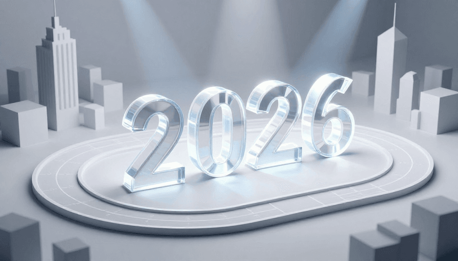 企业视觉素材：2026低多边形未来企业视觉设计