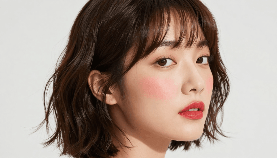 光影艺术素材：回眸侧影：温暖光影下的亚洲女性商业写真