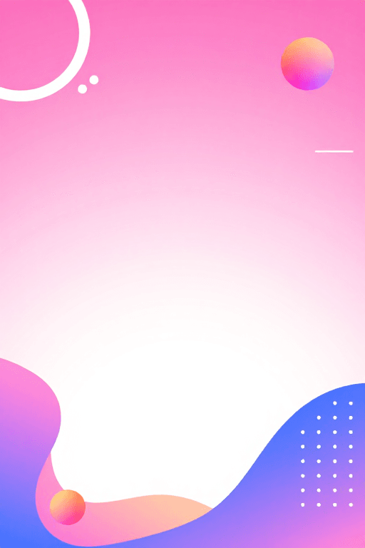 科技风格素材：现代渐变科技流体四角布局背景