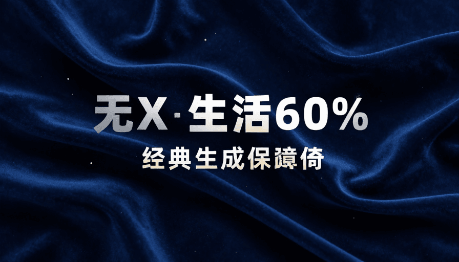 梦幻宇宙素材：星空蓝绒质感：深邃梦境视觉背景