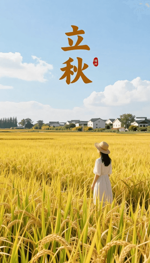 丰收素材：立秋：夏去秋来，丰收在望的金秋序曲