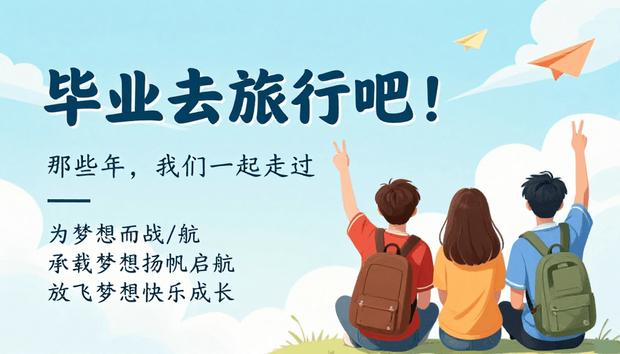 毕业旅行素材：青春启程·毕业旅行计划：与梦想共赴山海