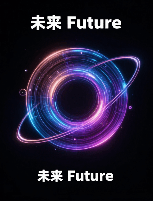 概念展示素材：未来科技愿景：迈向智能时代