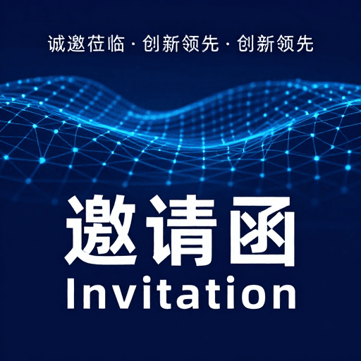 商务场合素材：未来科技空间·创新邀约