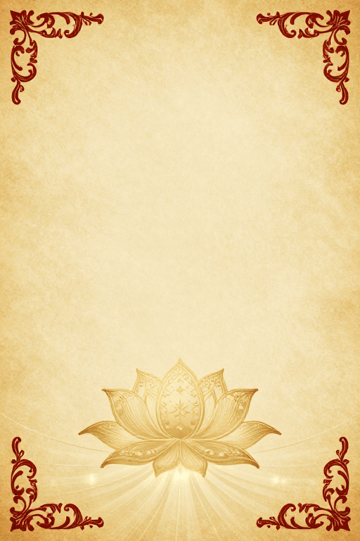 对称设计素材：金红巴洛克莲花纹样复古羊皮纸背景