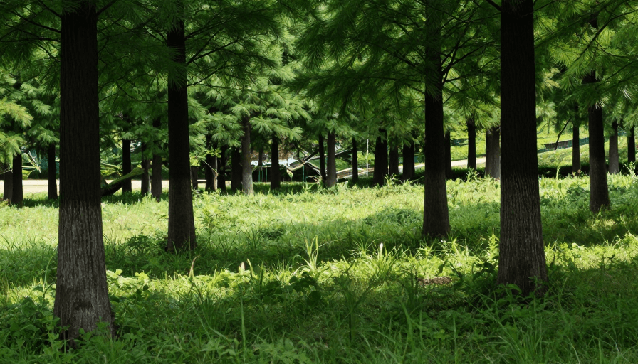 摄影实拍素材：翠绿山景：极致自然之美