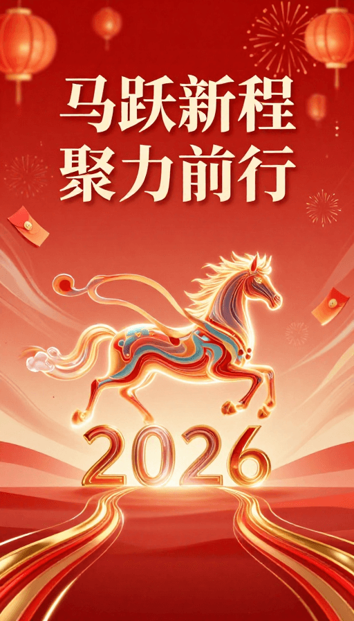 2026展望素材：马跃2026新程 舞动年会盛典