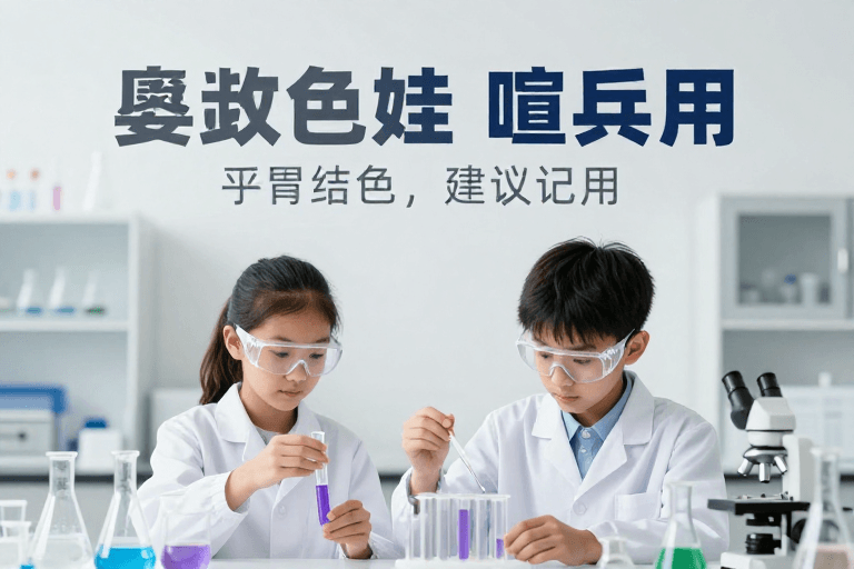 科普宣传素材：青春科学：现代简约实验室实验场景