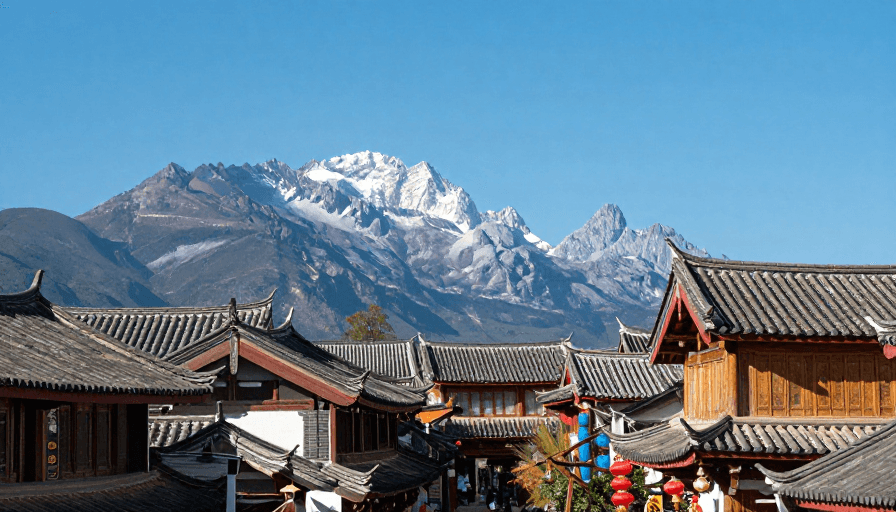 旅游摄影素材：古韵丽江：古城人文风情摄影