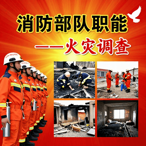 现场勘查素材：庄严热烈：消防队伍火灾调查纪实