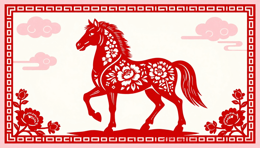 祥云图案素材：喜马剪影·中国风剪纸艺术