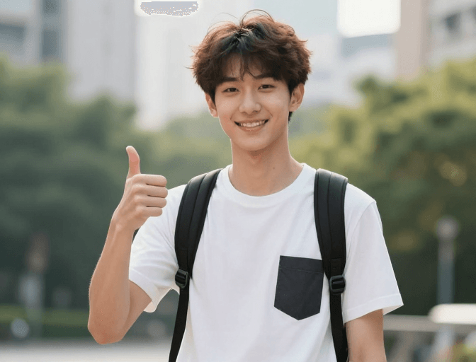 青年男性素材：都市青年自信微笑瞬间：高清人像摄影