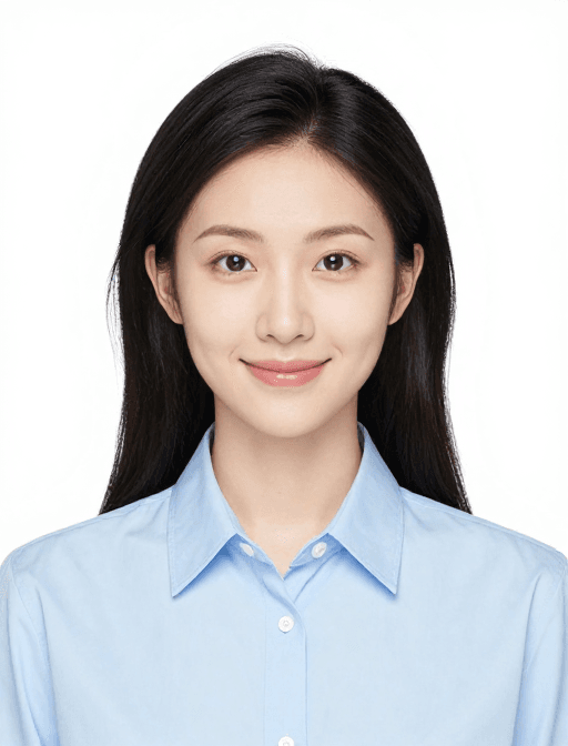 职场形象素材：亚洲女性商务正面半身肖像 高清专业摄影