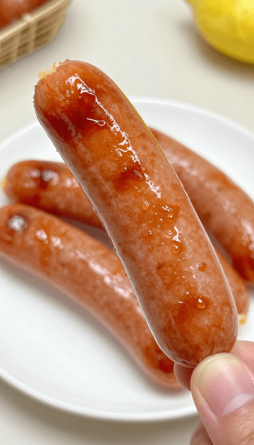 健康食品素材：纯肉无添加烤肠，健康美味带回家