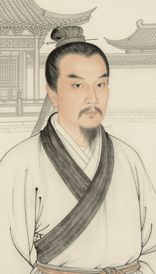 历史文化素材：李时珍水墨肖像：古风智慧象征