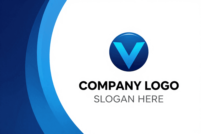 商务风格素材：现代商务LOGO海报设计
