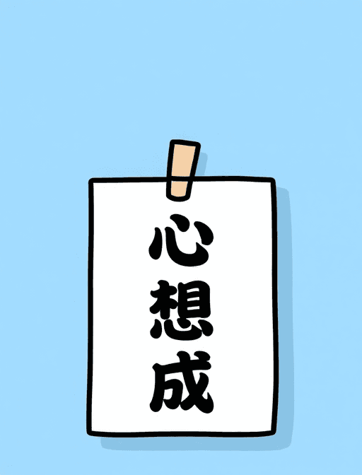 好运寓意素材：美好祝愿：心想事成，万事如意