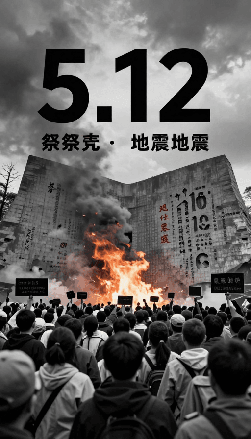 纪实摄影素材：5.12地震震撼瞬间：敬畏自然，铭记灾难