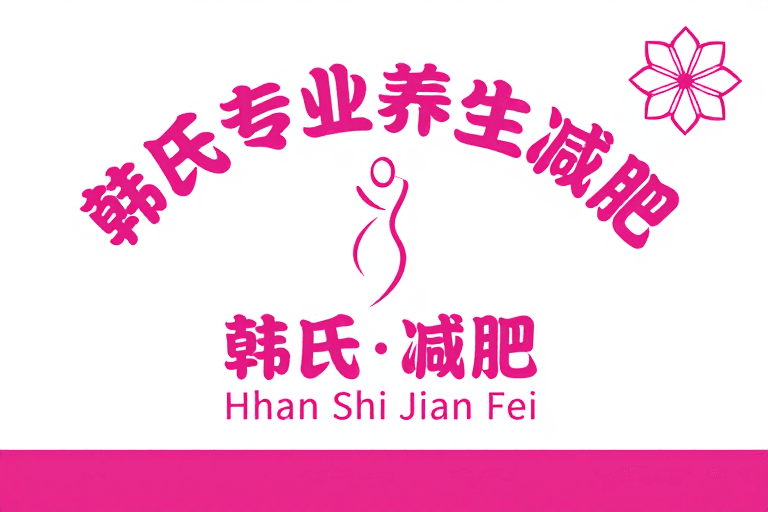 矢量图标素材：韩氏减肥：弧形柔美设计，引领女性健康新趋势