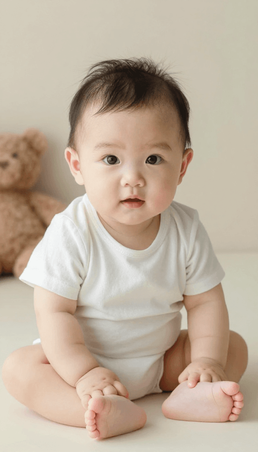 头像设计素材：温馨可爱的小孩插画头像设计