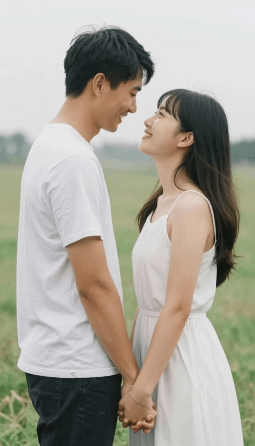 生活摄影素材：幸福时刻：夫妻牵手展现浓浓爱意