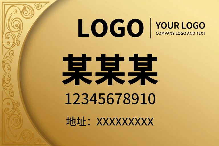 商业模板素材：高端奢华品牌展示模板