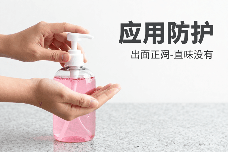 健康清洁素材：纯净呵护 健康洗手