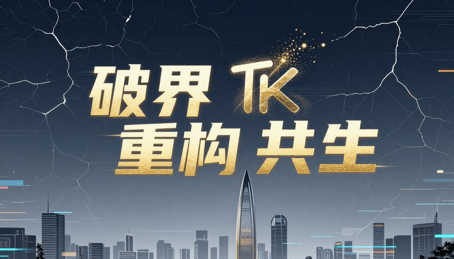 科幻风格素材：未来科幻风：破界重构共生·深圳科技地标