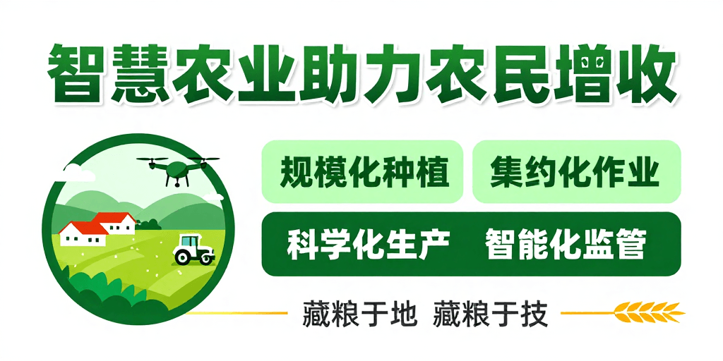 智慧农业素材：智慧农业：科技赋能农民增收的现代图景