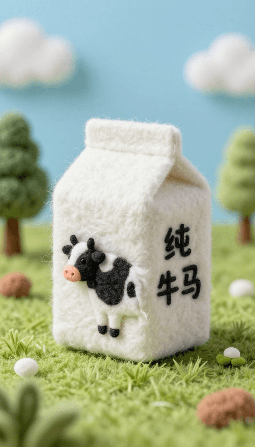 现代艺术素材：纯牛马羊毛盒微距摄影·现代艺术感