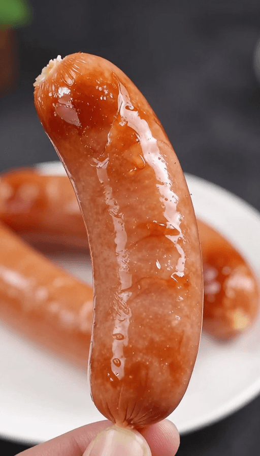 健康食品素材：纯肉烤肠零添加，健康美味现烤呈现