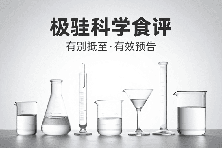 科学器材素材：极简科学之美：透明器皿光影艺术