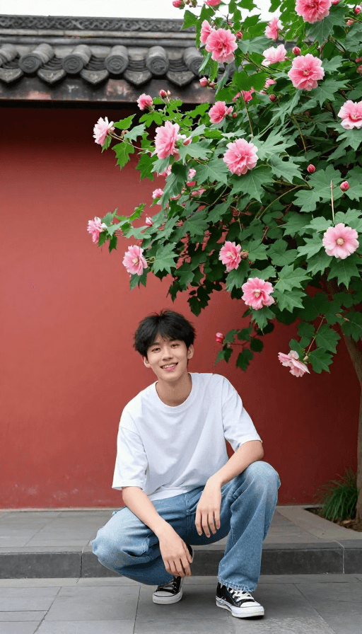历史文化素材：明风华韵：少年与成都芙蓉花街景