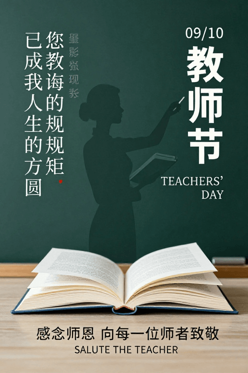 教师节专题素材：教师节静雅剪影：师恩如墨 规矩方圆
