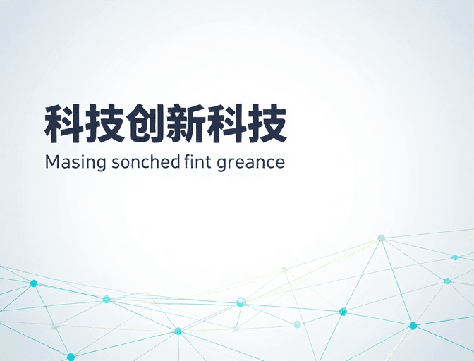 科技海报素材：科技融合：未来互联的视觉表达