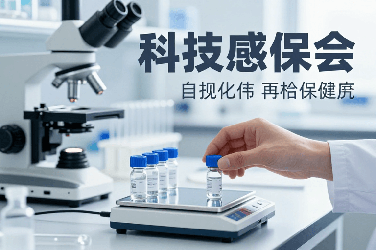 冷色调素材：未来科技实验室：精准操作与专业科研