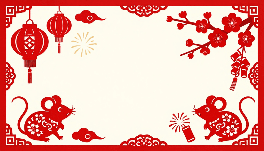 剪纸艺术素材：红纸剪影年味浓·传统剪纸春节背景图