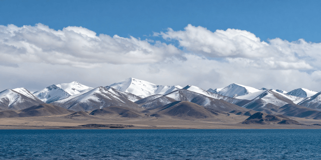自然纪录片素材：雪山高原：静謐冬日风光